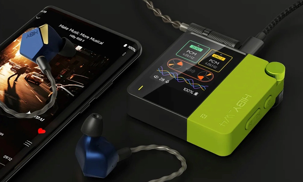 HiBy W4: Mélange révolutionnaire de Bluetooth et filaire Hi-Res