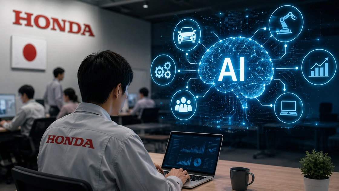 Штучний інтелект у корпоративному навчанні Honda