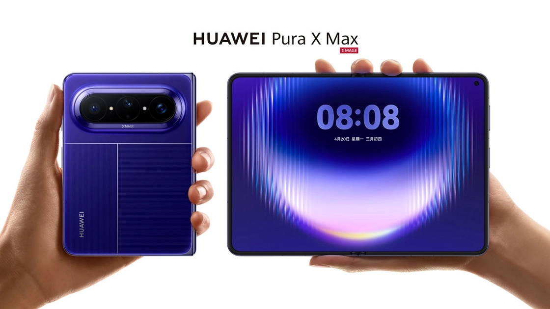 Складаний смартфон Huawei Pura X Max