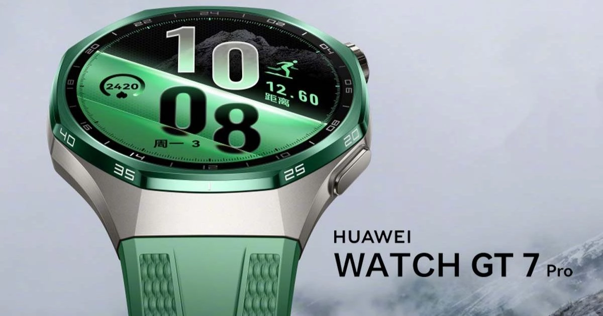 Сріблястий годинник Huawei Watch GT 7 Pro