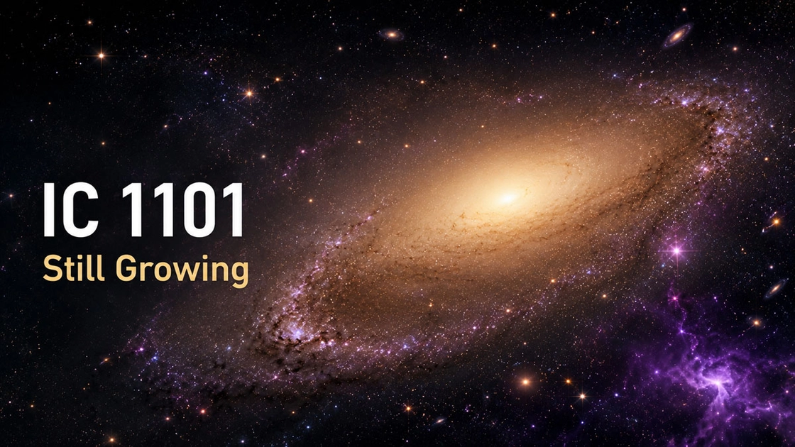 Галактика IC 1101 у центрі скупчення Abell 2029