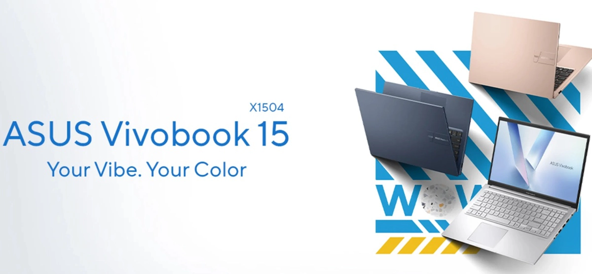 The ASUS Vivobook 15 (2026) in Terra Cotta — one of three available colors.