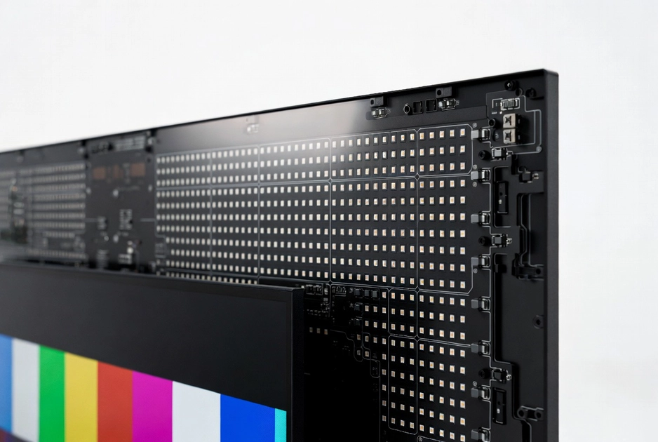 Панель телевізора з технологією Mini LED