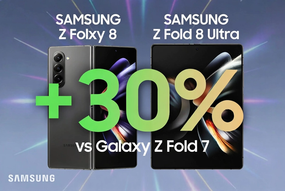 Порівняння смартфонів Samsung Galaxy Z Fold 8 Ultra та Fold 8