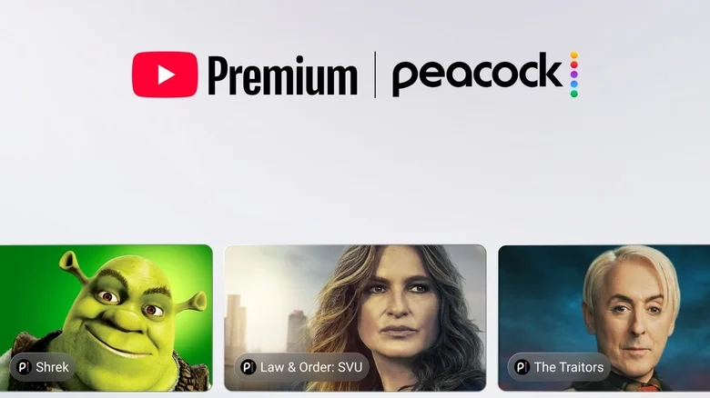 Поглиблення функціональності: YouTube Premium об'єднується з Peacock