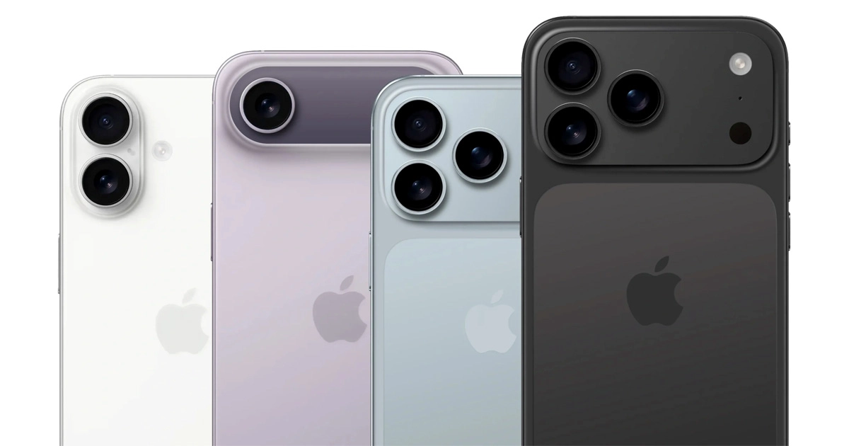 Задня панель та камери iPhone 17 Pro