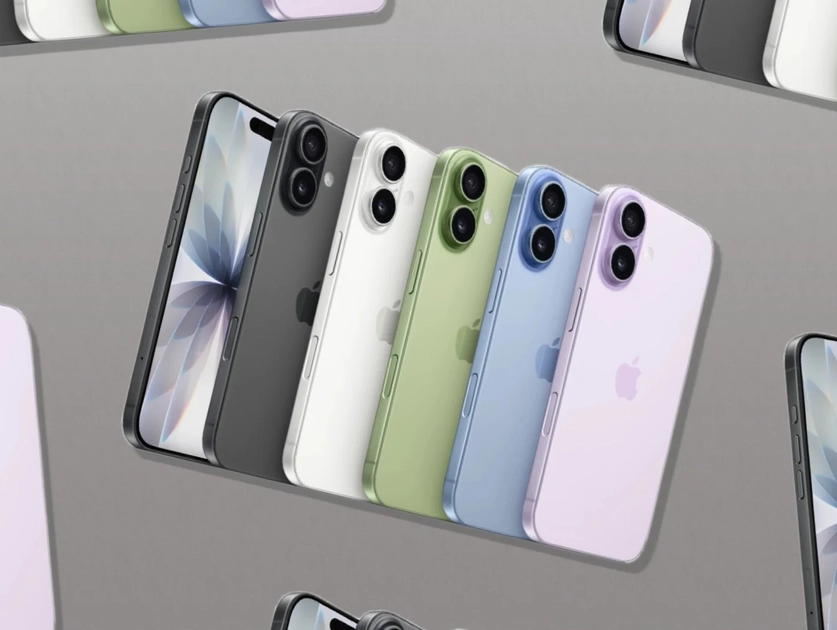 Лінійка смартфонів iPhone 17 різних кольорів