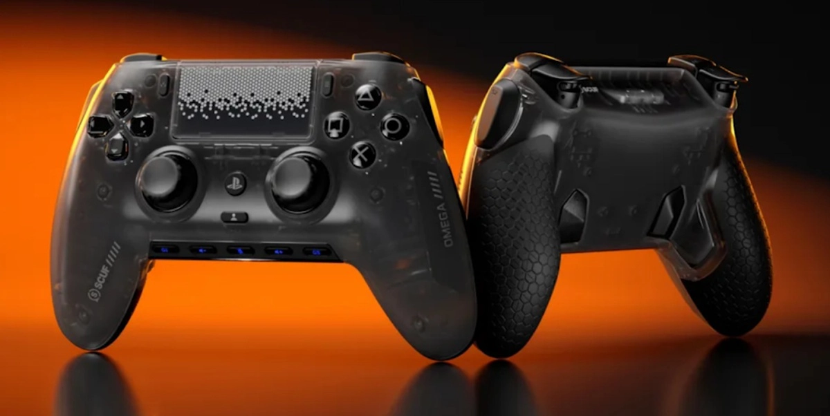 The Scuf Omega features TMR magnetic thumbsticks designed to eliminate stick drift.