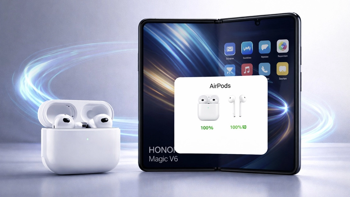 Honor Magic V6 і Apple AirPods: Сумісність під питанням?