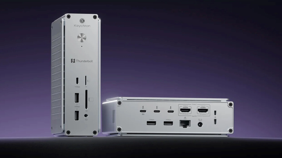 Док-станція Keychron Thunderbolt 5 Dock