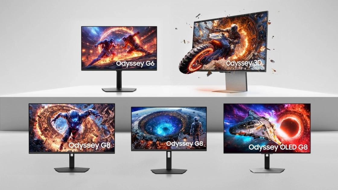 Overview of Odyssey 2026 lineup: Latest monitors for gamers
