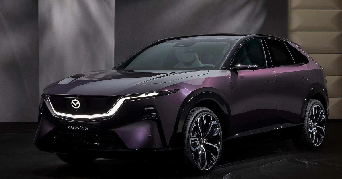 Mazda представила електричний кросовер CX-6e на Brussels Motor Show