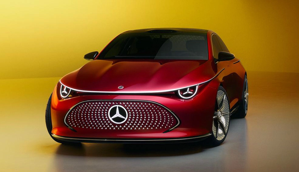 Концепт майбутнього електричного седана Mercedes-Benz CLA