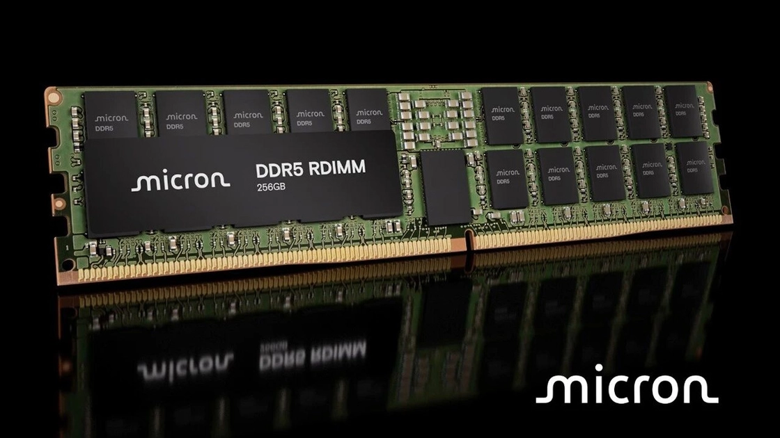 Серверний модуль пам'яті Micron DDR5 RDIMM