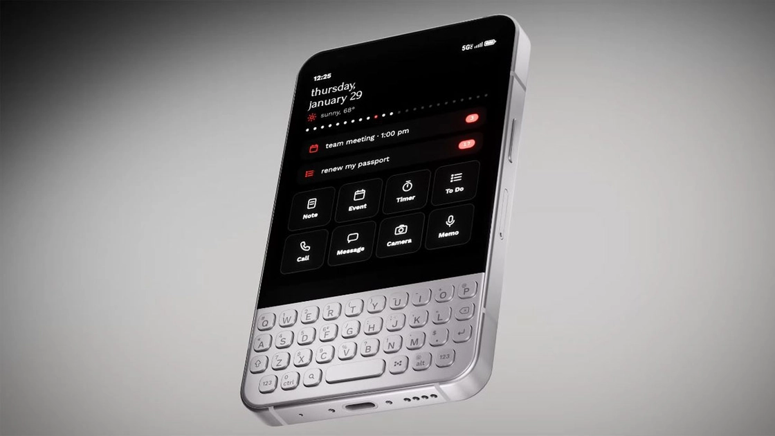 Смартфон Minimal Phone 2 з QWERTY-клавіатурою