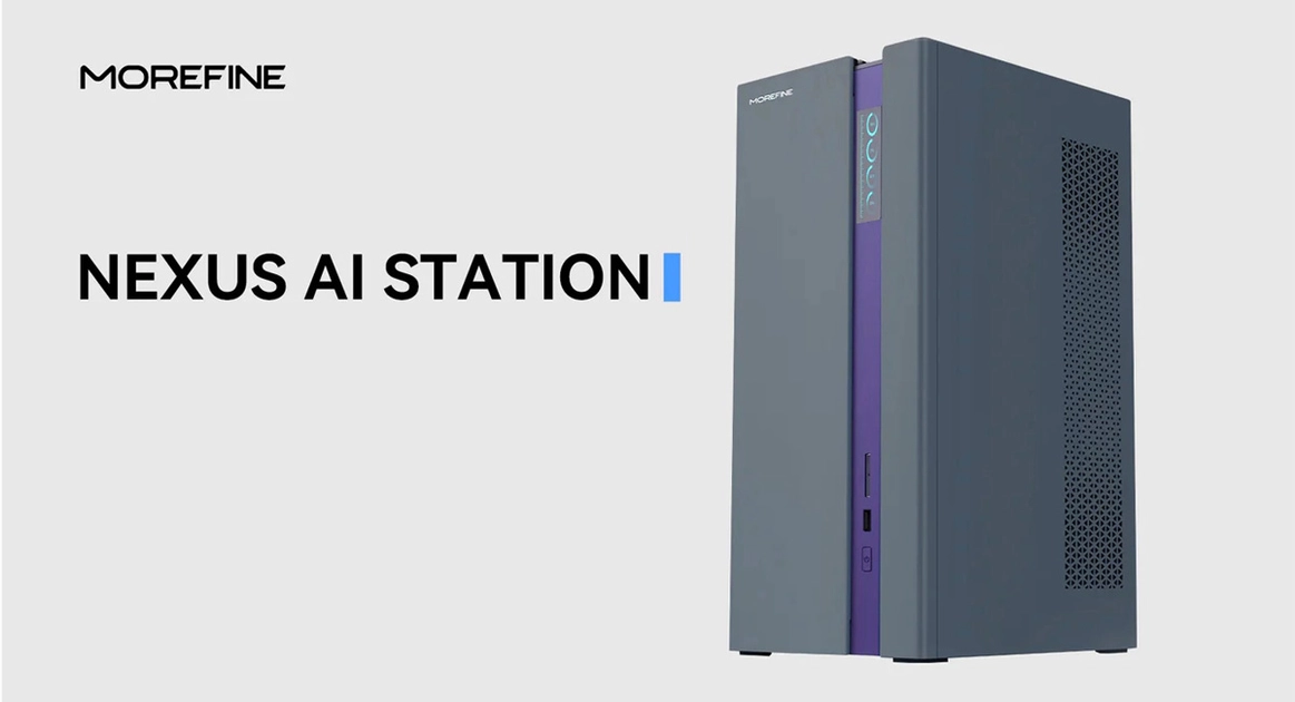 Міні-ПК Morefine N1 з вбудованим екраном