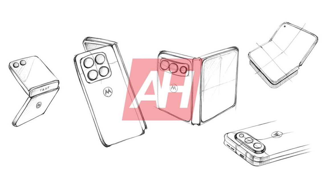 Новий погляд на майбутнє: ескізи складних смартфонів Motorola