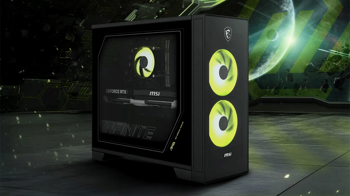 Ігровий комп'ютер MSI MAG Infinite S AI 2nd з підсвіткою