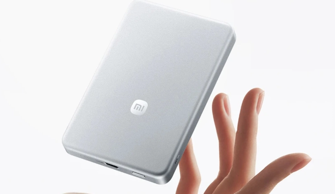 Xiaomi UltraThin Magnetic Power Bank 10,000mAh — 13.2mm thick, 45W wired, 20W wireless.