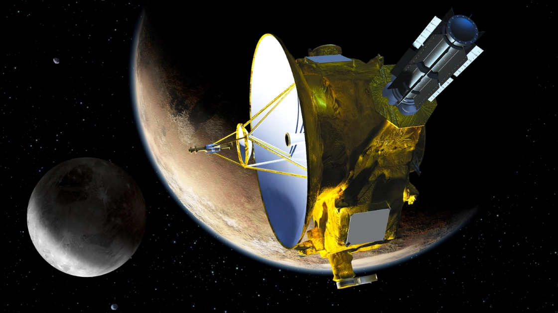 Космічний апарат New Horizons у відкритому космосі
