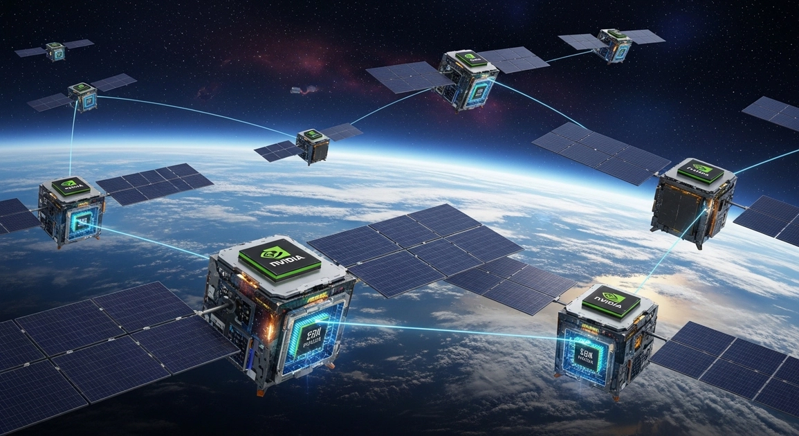 réseau de satellites Kepler Communications en orbite terrestre
