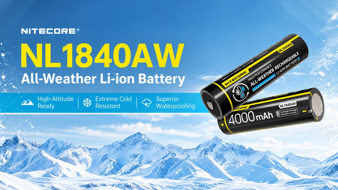 Акумулятор Nitecore NL1840AW у розрізі