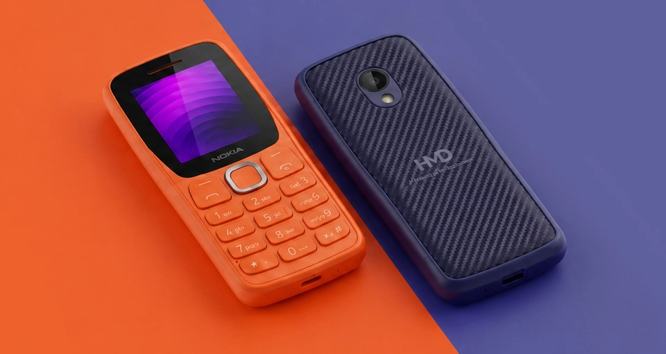 Новий кнопковий телефон Nokia 102 4G у двох кольорах