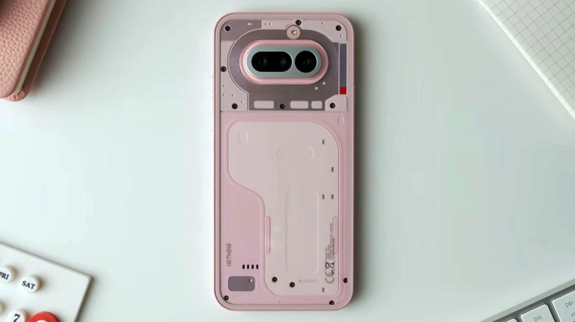 Задня панель Nothing Phone 4a з гліфами