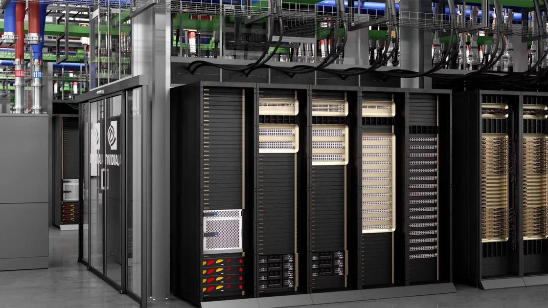 Серверна стійка Nvidia архітектури Rubin