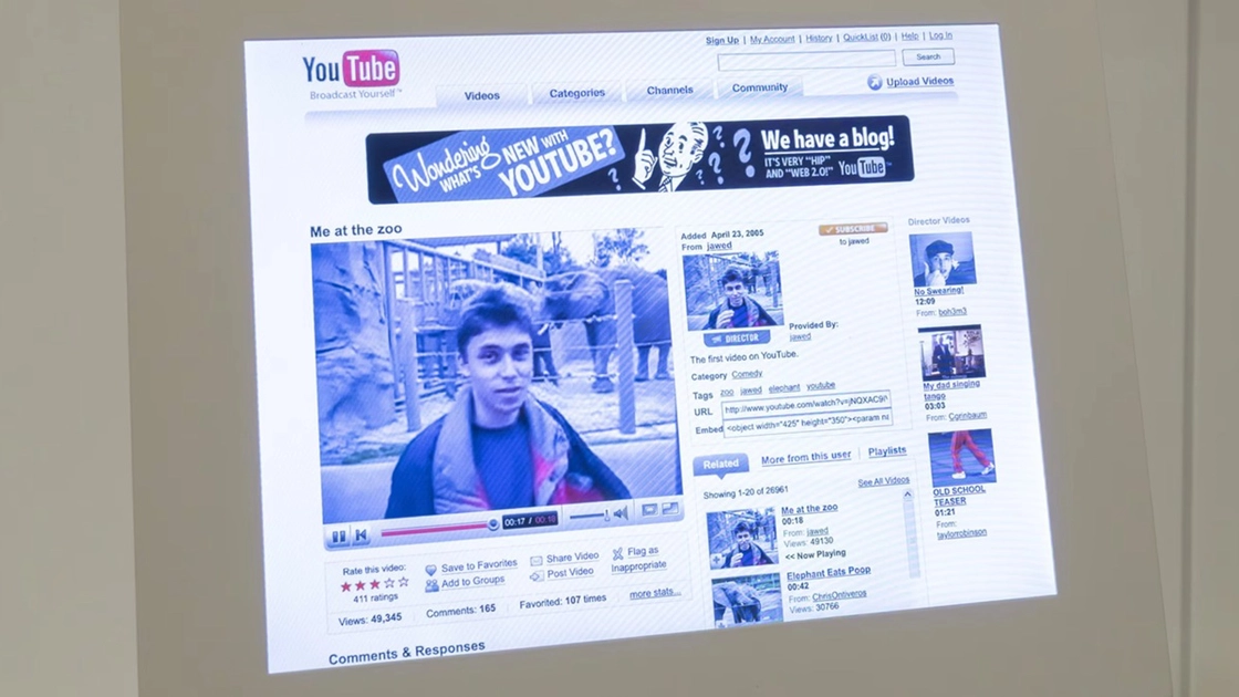 Retro revolution: Video Me at the zoo now at V&A