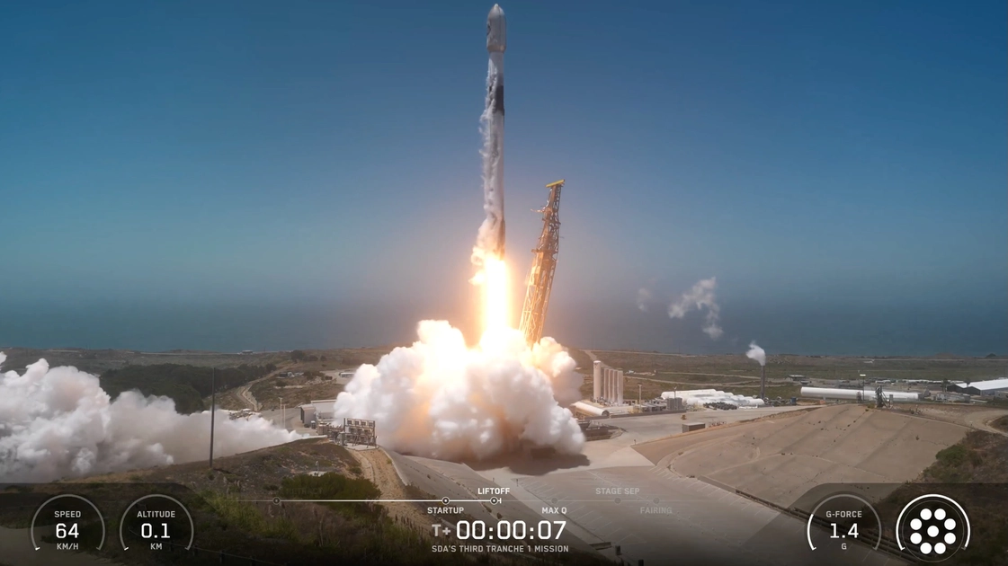 Старт Falcon 9 з бази Ванденберг