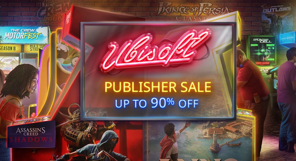 Геймери в захваті: Ubisoft Sale на Steam стартував!