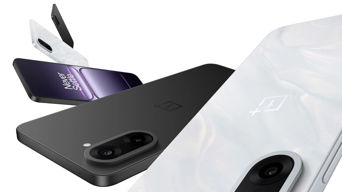 Смартфон OnePlus Nord на фоні природи