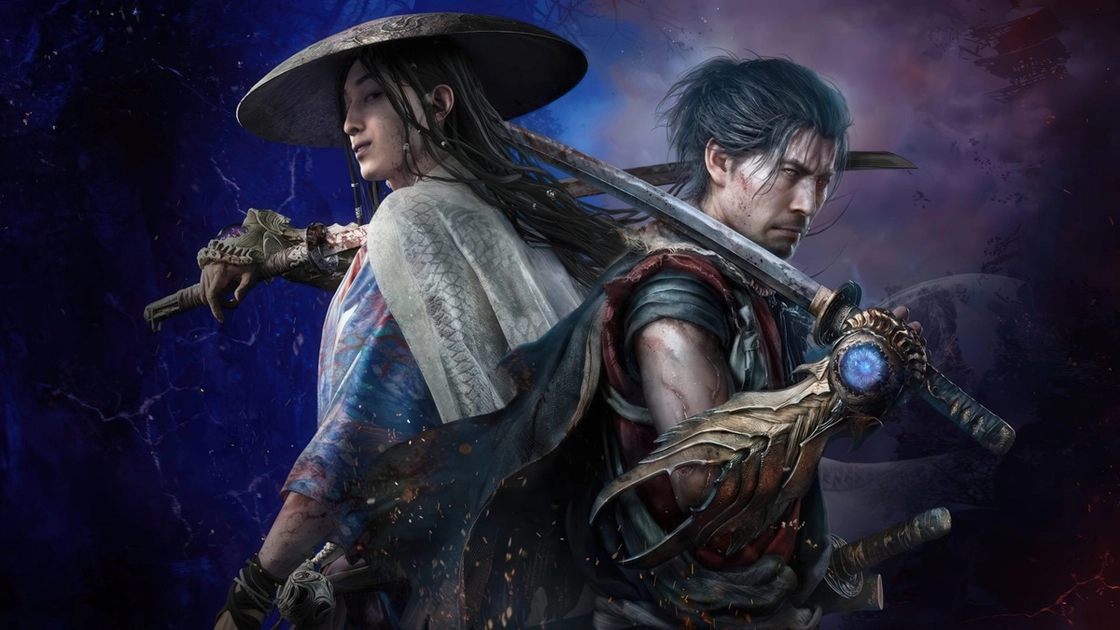 Miyamoto Musashi wields the Oni gauntlet in Onimusha: Way of the Sword.