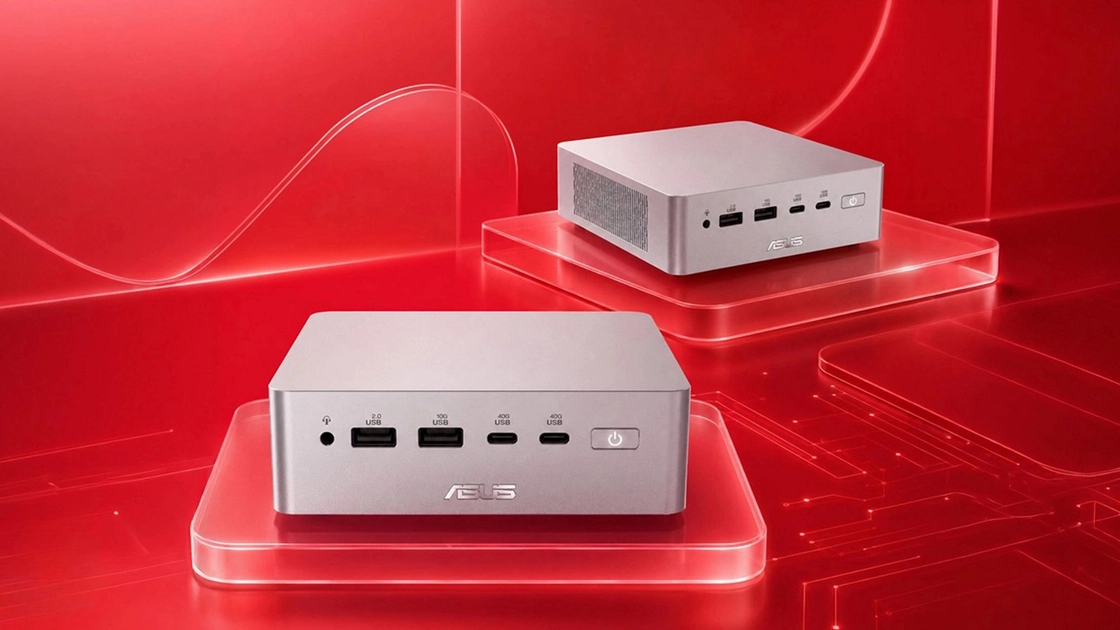 ASUS Ascent QN10 — the first mini-PC powered by Qualcomm's Snapdragon X2 Elite.