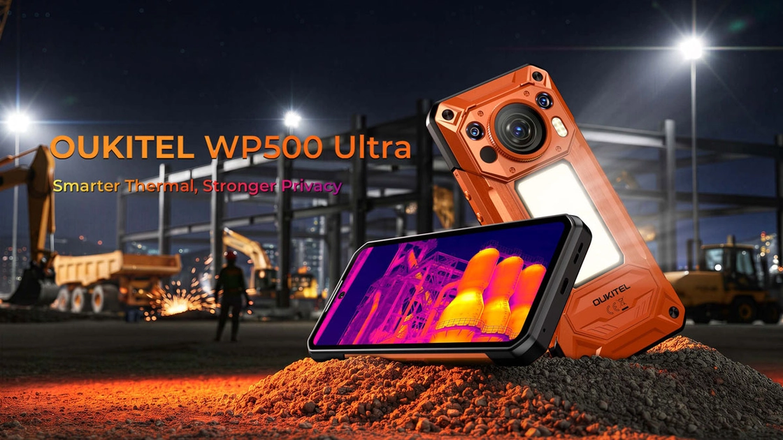 Oukitel WP500 Ultra у захищеному корпусі