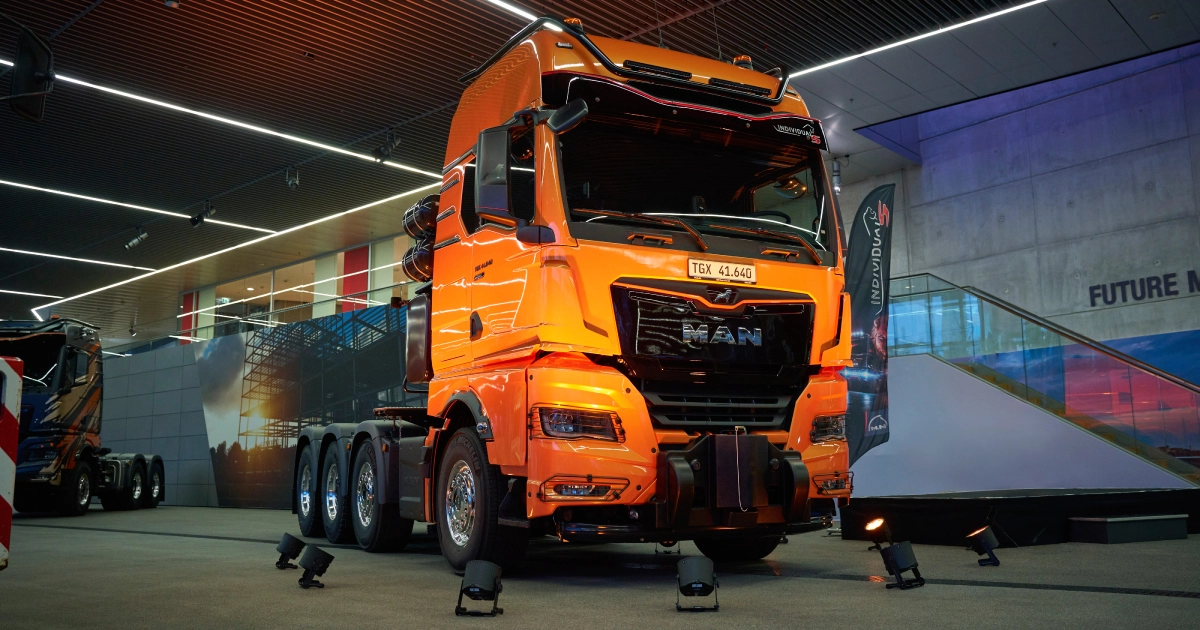 Дослідження потужності та точності вантажівки MAN TGX 41.640 8x4/4