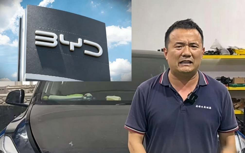 Графік глобальних продажів компанії BYD