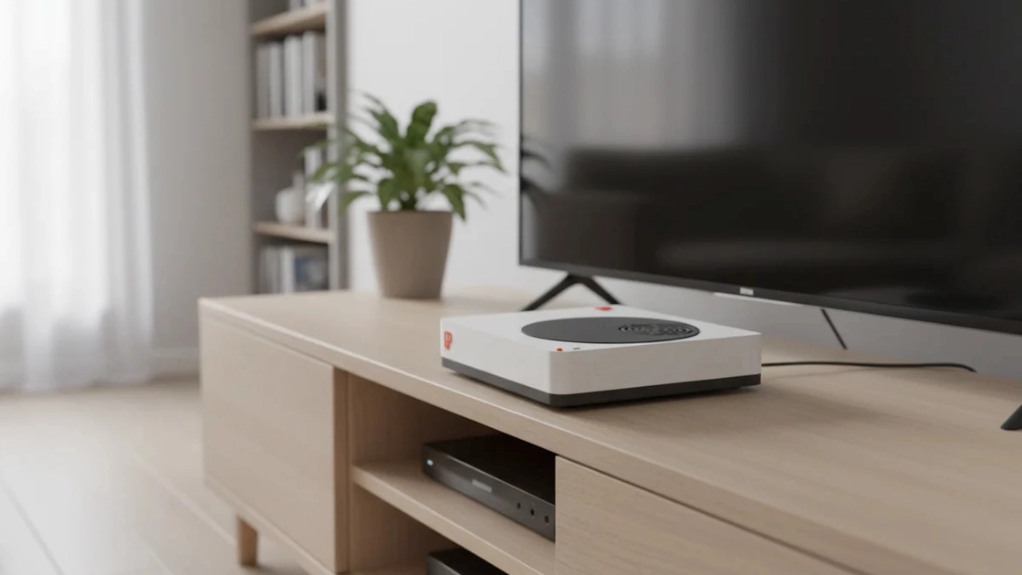 Ігровий міні-ПК Playnix у білому корпусі