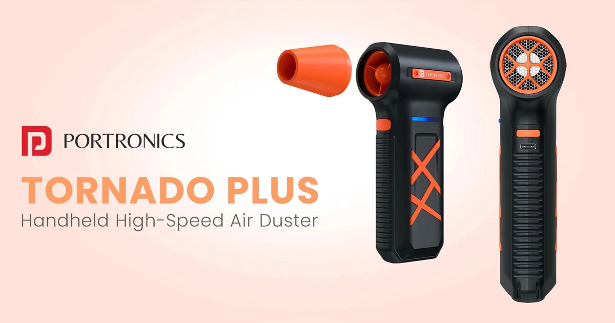Бездротовий очищувач повітря Portronics Tornado Plus