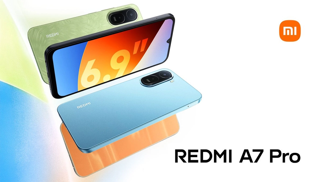 Смартфон Redmi A7 Pro в оранжевому кольорі