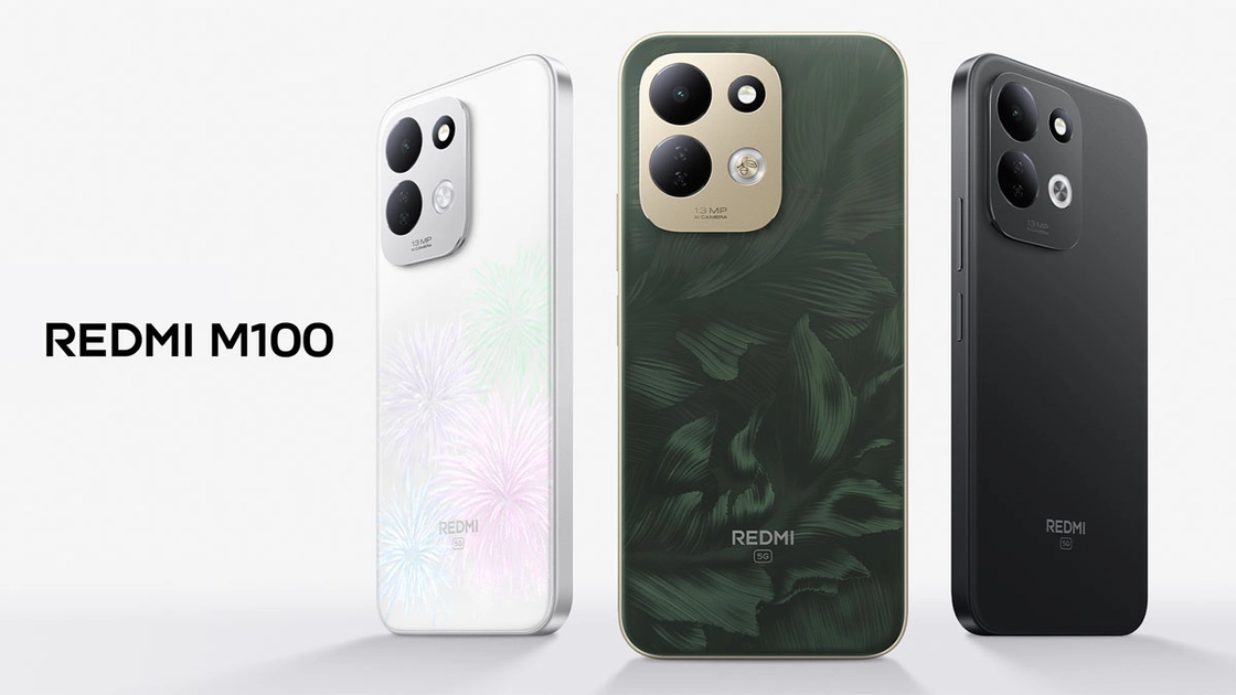 Смартфон Redmi M100 з RGB-підсвіткою