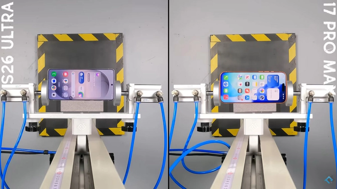 Порівняння пошкоджень iPhone та Samsung після падіння