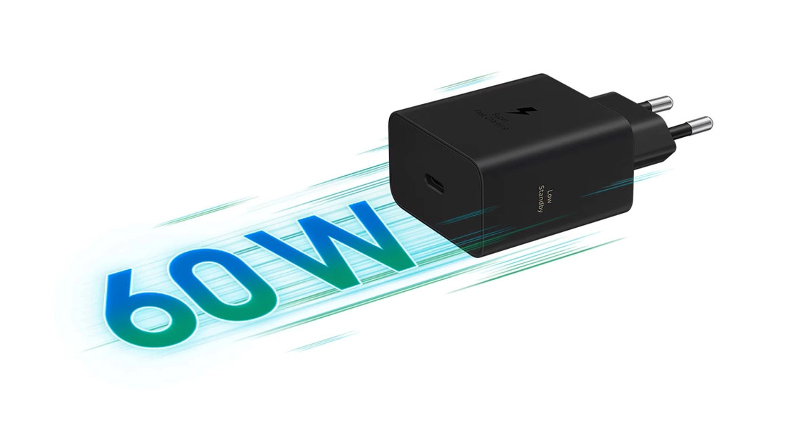 Компактний блок живлення Samsung 60W