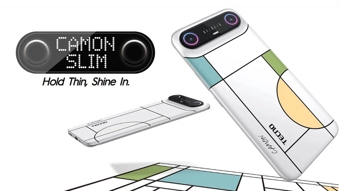 Смартфон Tecno Camon 50 Slim у двох кольорах