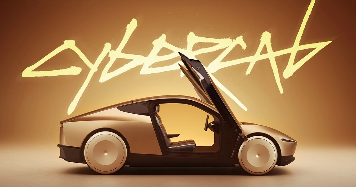 Інтер'єр безпілотного таксі Tesla Cybercab