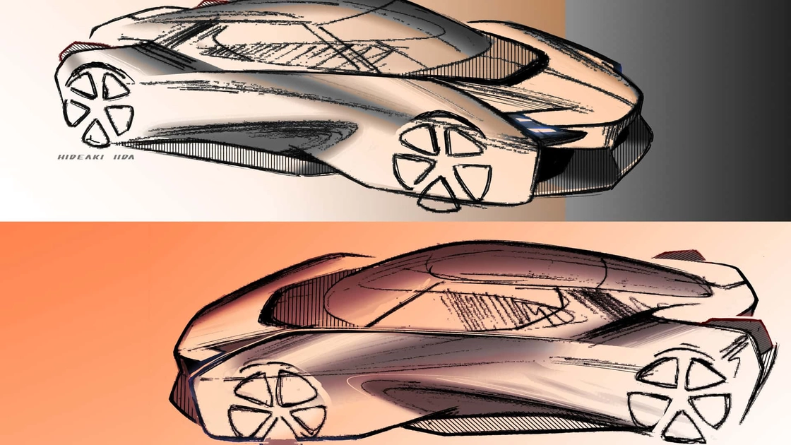 Концепт Toyota FT-Se на треку