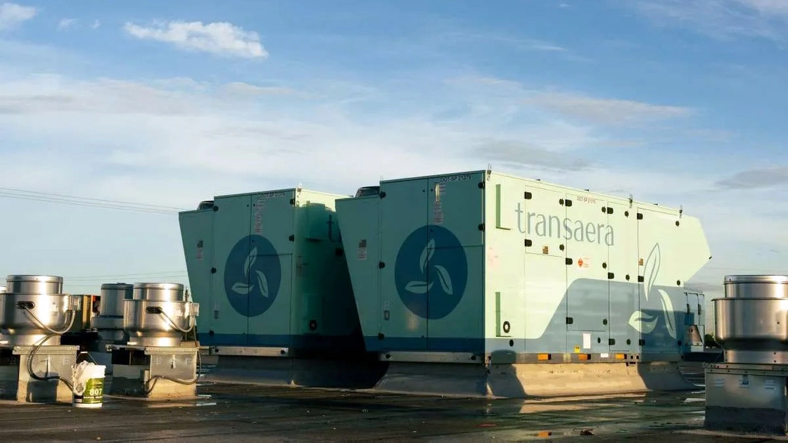 Transaera's Dedicated Outdoor Air System (DOAS). Illustration: Transaera