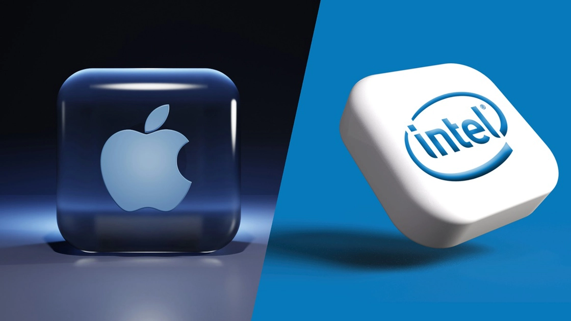 Історія логотипів Apple і Intel: еволюція символів двох гігантів