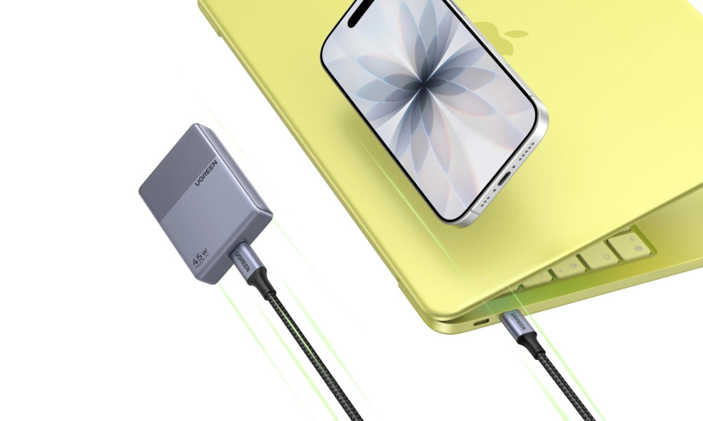 Мінімум місця, максимум потужності: Ugreen Nexode Air 45W Charger Slim